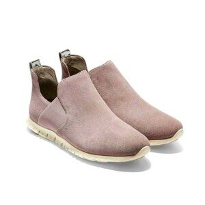 💙💖 Cole Haan Zero Grand Slip on Suede Boots in Twilight
